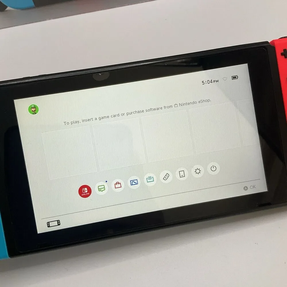 Nintendo Switch HAC-001 V1 XAJ100 Japan CIB Neon Blue Red Complete Tested